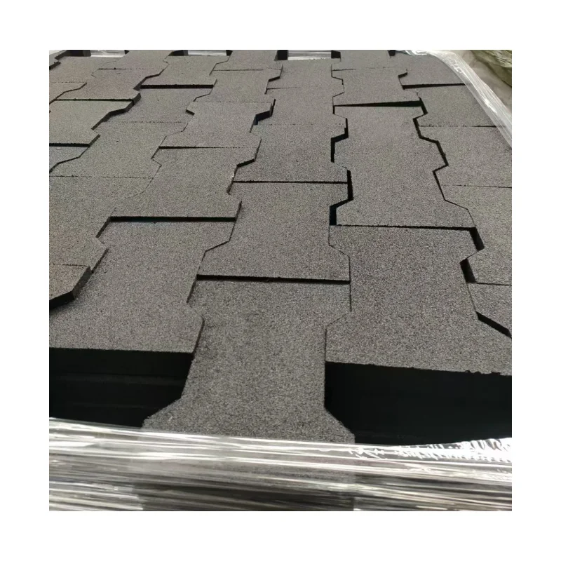 Multi-color Outdoor Recycled Rubber Dog Bone Stable Rubber Tiles Paver Bricks for Horse Stable