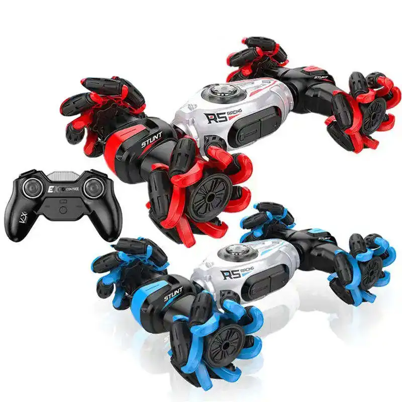 Radio Control Stunt Truck Toy Explosive Stunt Wheel RC Twist Car Toys With Light Show Remote Control Twister Car Toys