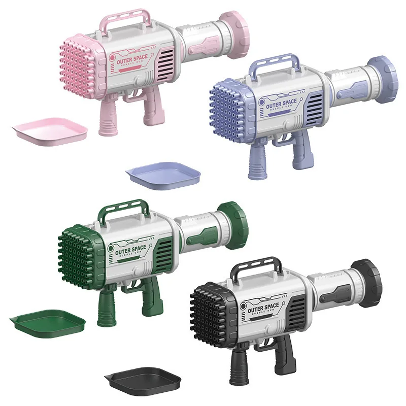 
Bubble Machine Automatic Bubble Blower Maker 2000 Per Minute Bubble for Kids Whale Gun Style Plastic Material Origin Type ABS 