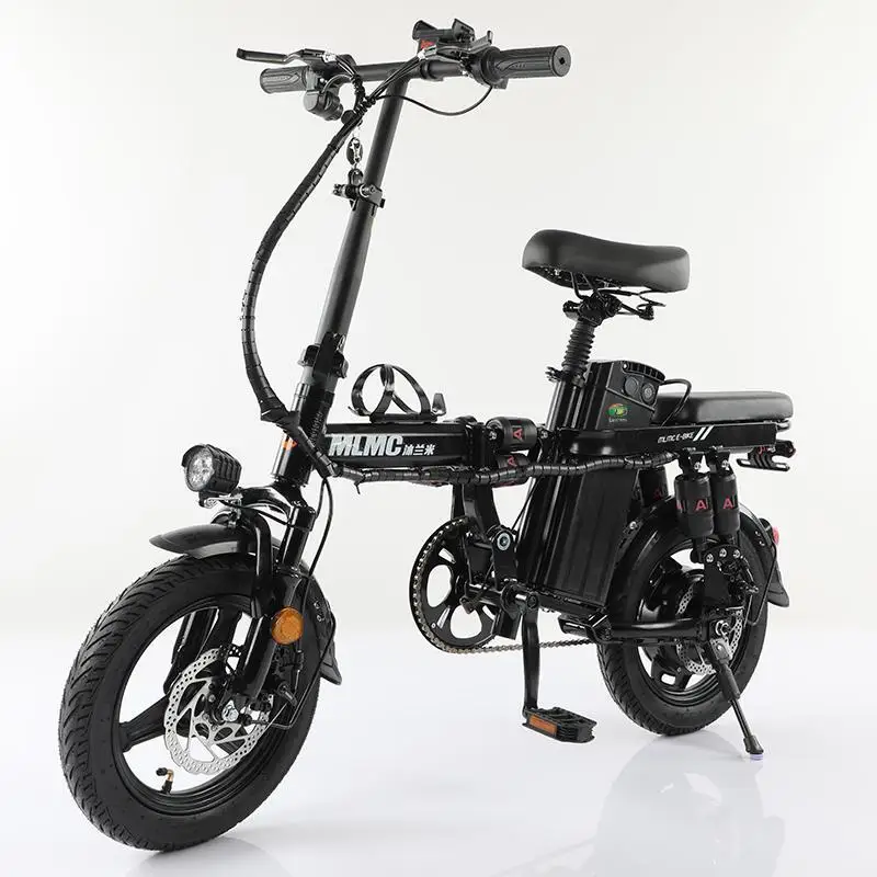 Wholesale Cheap Price Disc Brake 14 inch tire foldable electric bike lithium battery stable electric folding bike