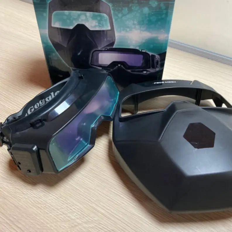 Auto Darking & Solar Power Welding Google Helmet auto repair tools welding tools