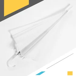 Ветрозащитный подарок от дождя, индивидуальный прямой рекламный прозрачный дешевый прозрачный зонт для гольфа