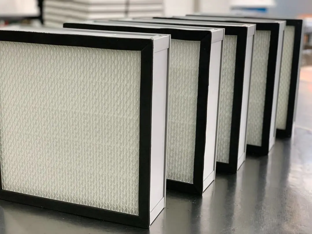 hepa filter HVAC Air Industry H13 Media Dust Removal Hepa Filter 24*24*2 OEM Activated Carbon Companies Manufacture H14 Filters