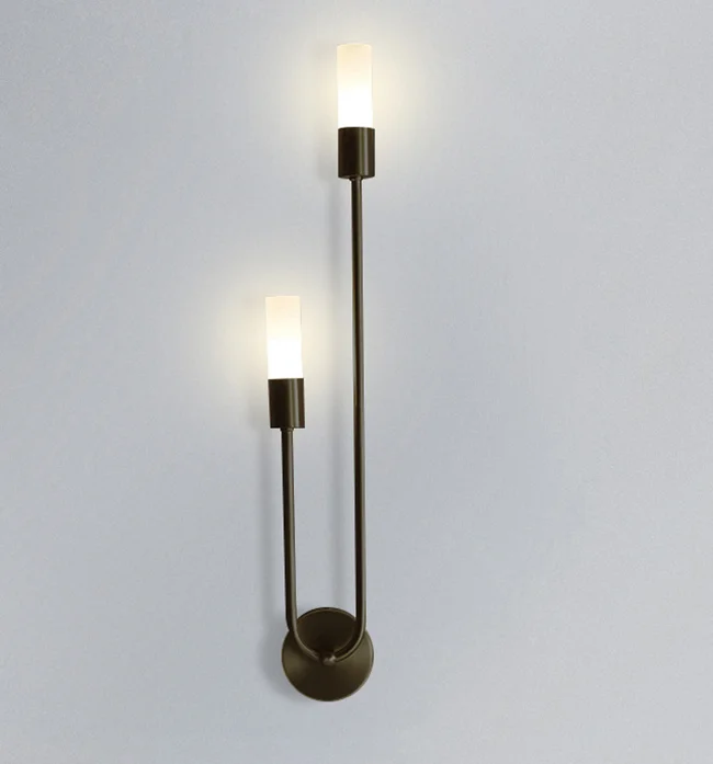 nordic style two head converse gold pendant wall light G9 LAMP*2 led wall lights for home