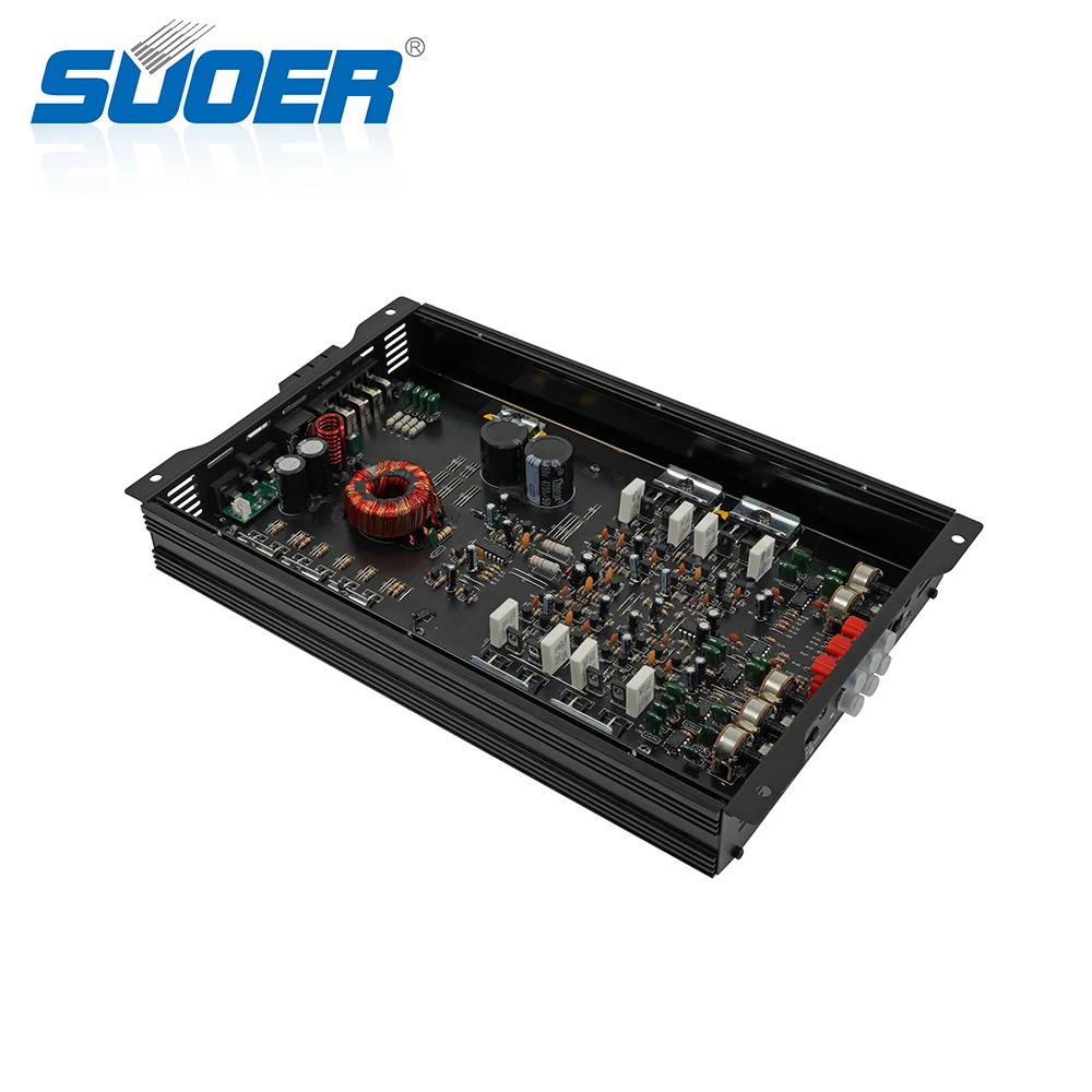 Suoer AR-480-B new design 4 channel monoblock channel boom boom  car amp