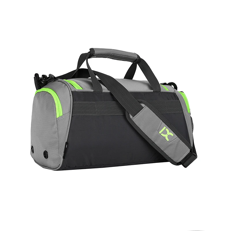 Custom polyester waterproof outdoor sling shoulder bag hiking travel sports packaging gym duffel bags