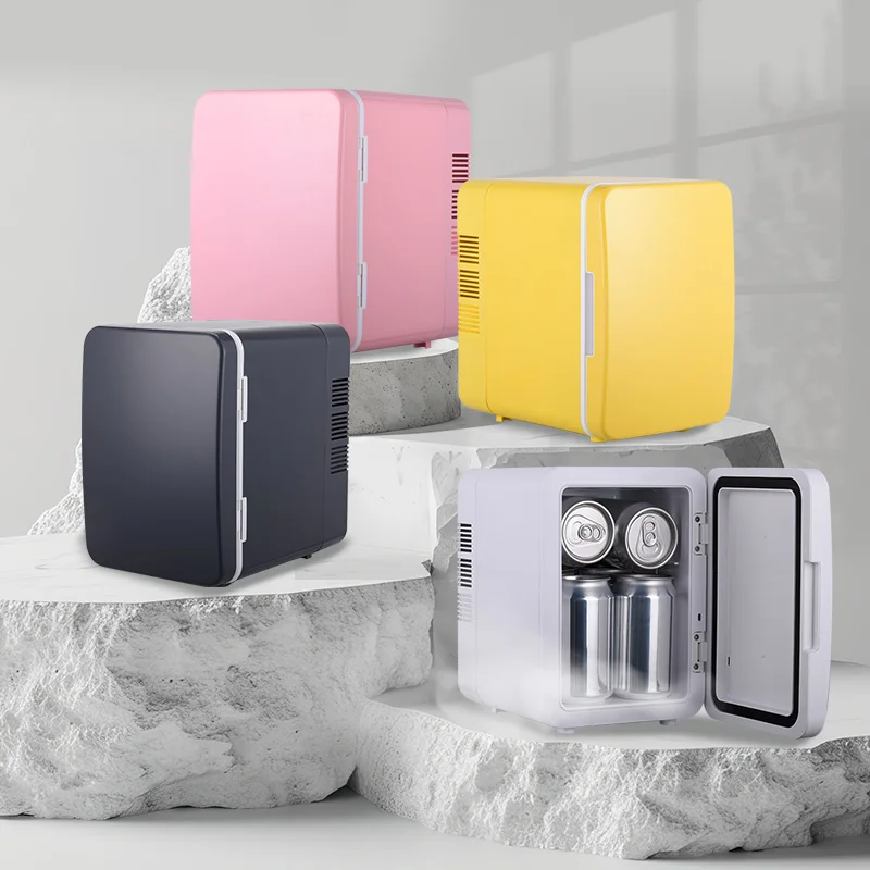 Latest Design Portable 4L Mini Fridge Cold Heat Adjust Low Noise Compact Mini Fridge For Home Car Use
