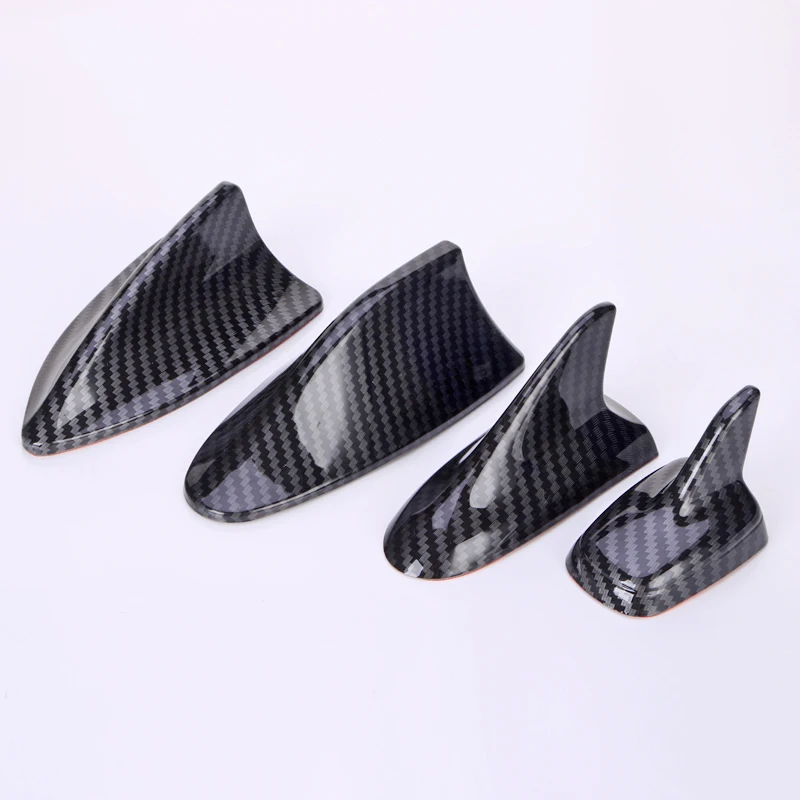 Carbon fiber Color Various Car Antennas Accessories Roof Decoration Universal Auto Car Radio Shark Sharp Fin Car Antenna
