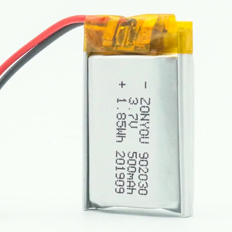 
Best Price Small Rechargeable Li Po Battery 3.7V 500mAh 902030 Lipo For Drone Camera 