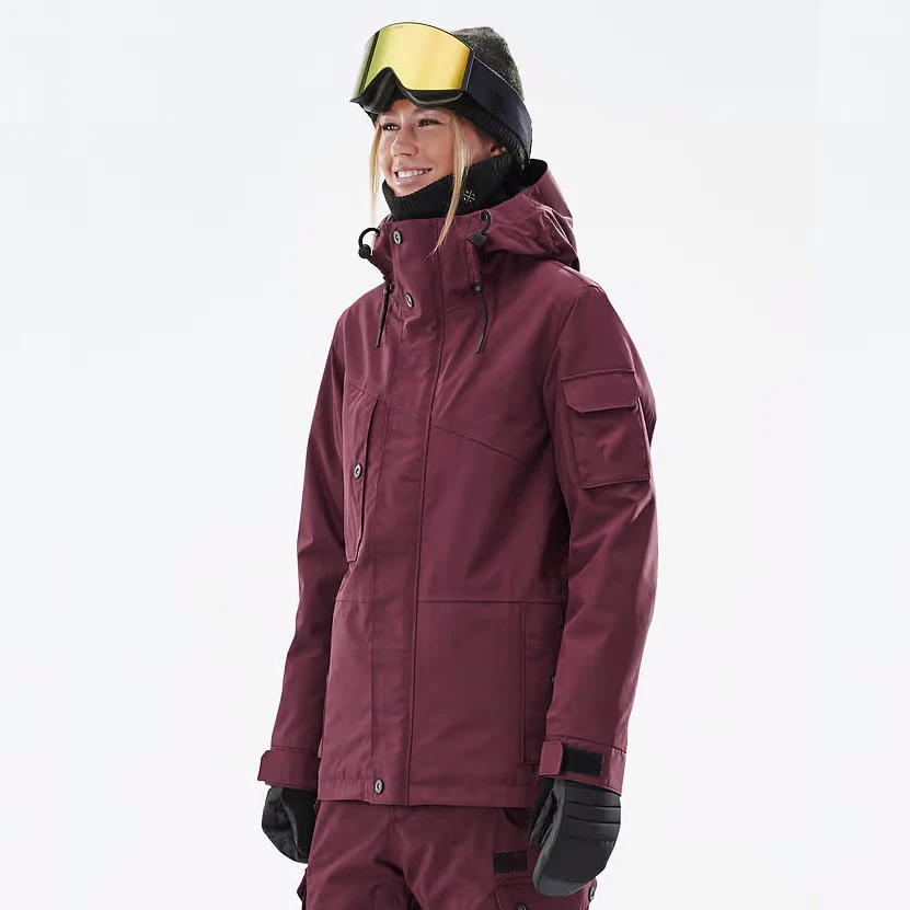 AMW Wholesale Winter Soft Waterproof Windproof Warm Custom Breathable Snow Wear Winter Soft Waterproof Windproof Warm Ski Suit