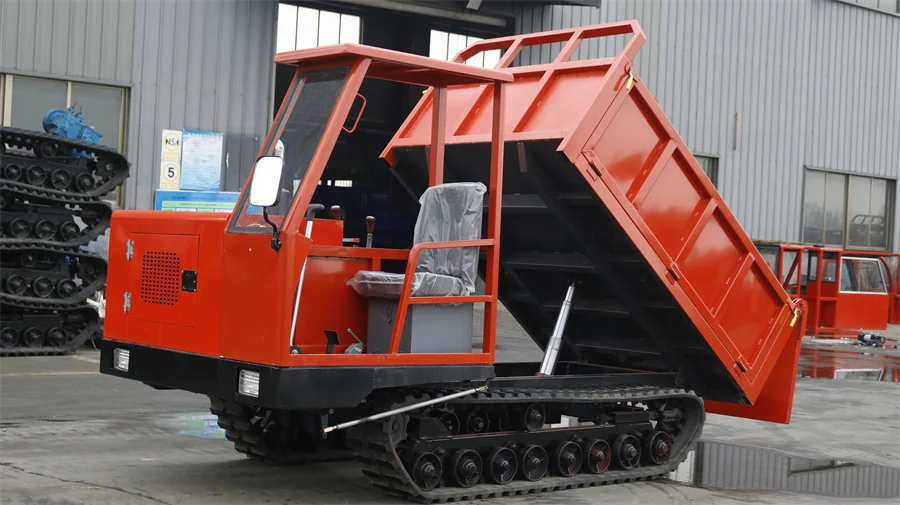 6T Diesel engine dump truck by crawler
