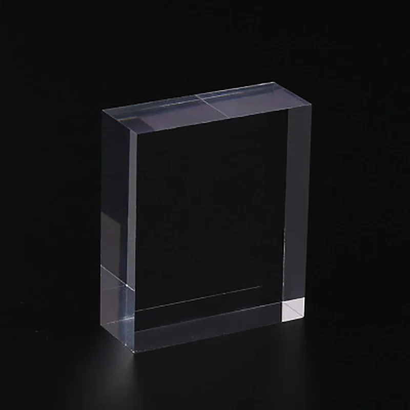 Custom Transparent Durable Perspex Scratch Resistant Organic Glass Embedded Large Clear Unbreakable Acrylic Glass