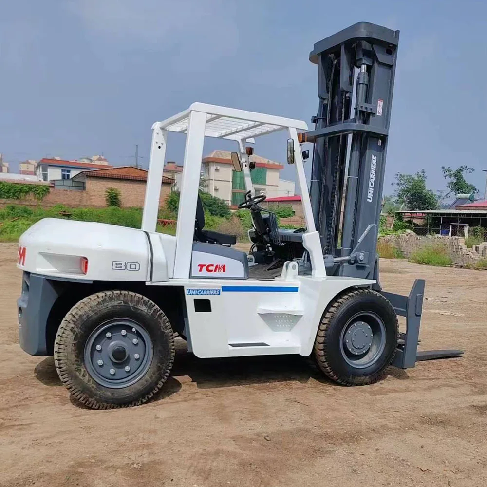 Secondhand TCM 8T  forkliftTcm  Used Original  Brand Mini Equipment