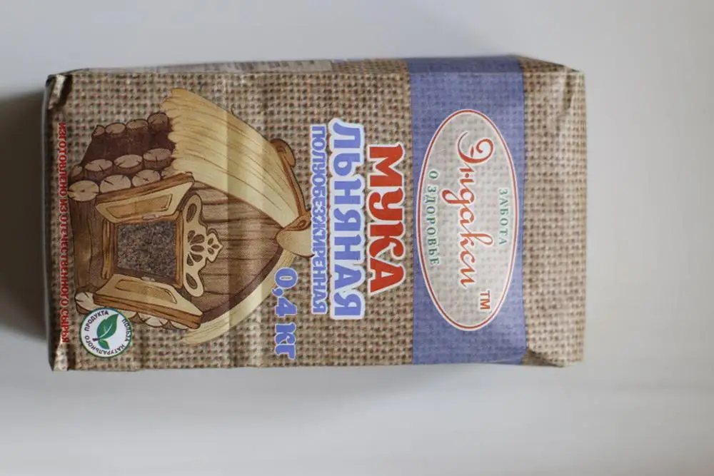 
Linseed flour defatted by Endaksi 