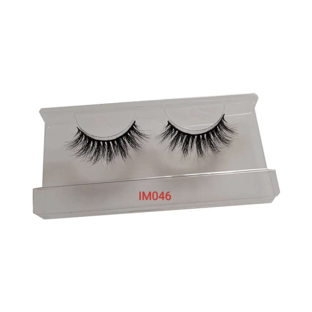 IM046 wholesale strip lashes 25MM mink lashes 30% discount 10 pairs Diamond eyelash book