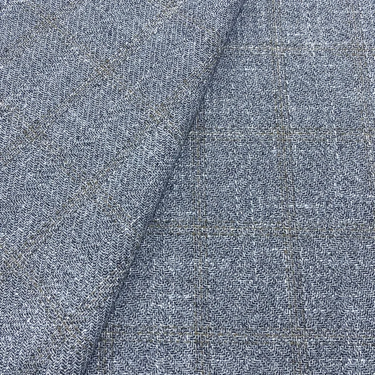 Hot Sale Woven Fabric 70 Polyester  30 Viscose Checks  Tweed Fabric Colorful Wool Blend Plaid Tweed Fabric For Coats