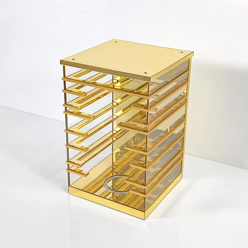 wholesale high quality custom design clear luxury acrylic wine rack display shelf