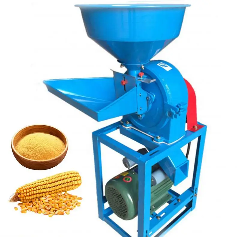 Sell well Professional Mini Wet Corn Milling Nippon Flour Rice Powder Make Mill Price and Dry Grain Grind Machine