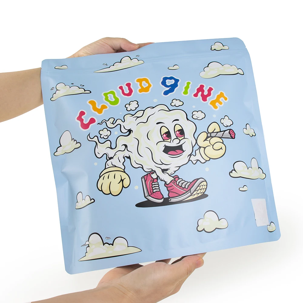 High Quality Bag For You Custom Logo Printed Resealable Ziplock Plastic 1 lb 16oz Packaging Wholesale Foil Smell Proof Mylar Bag