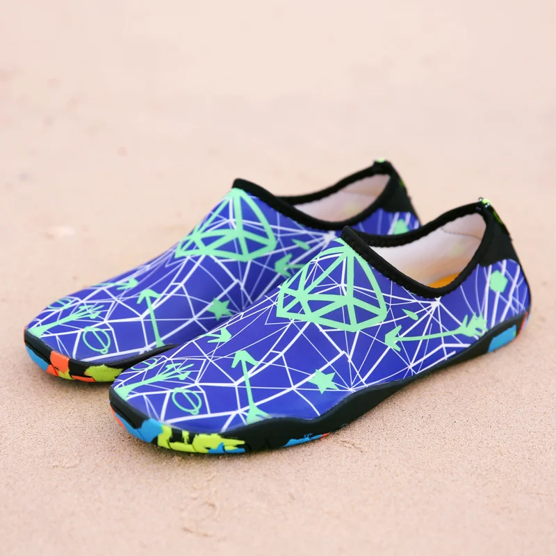 Factory Directly Sales Custom Logo Beach Sports Aqua Water Wading Shoes For Unisex.