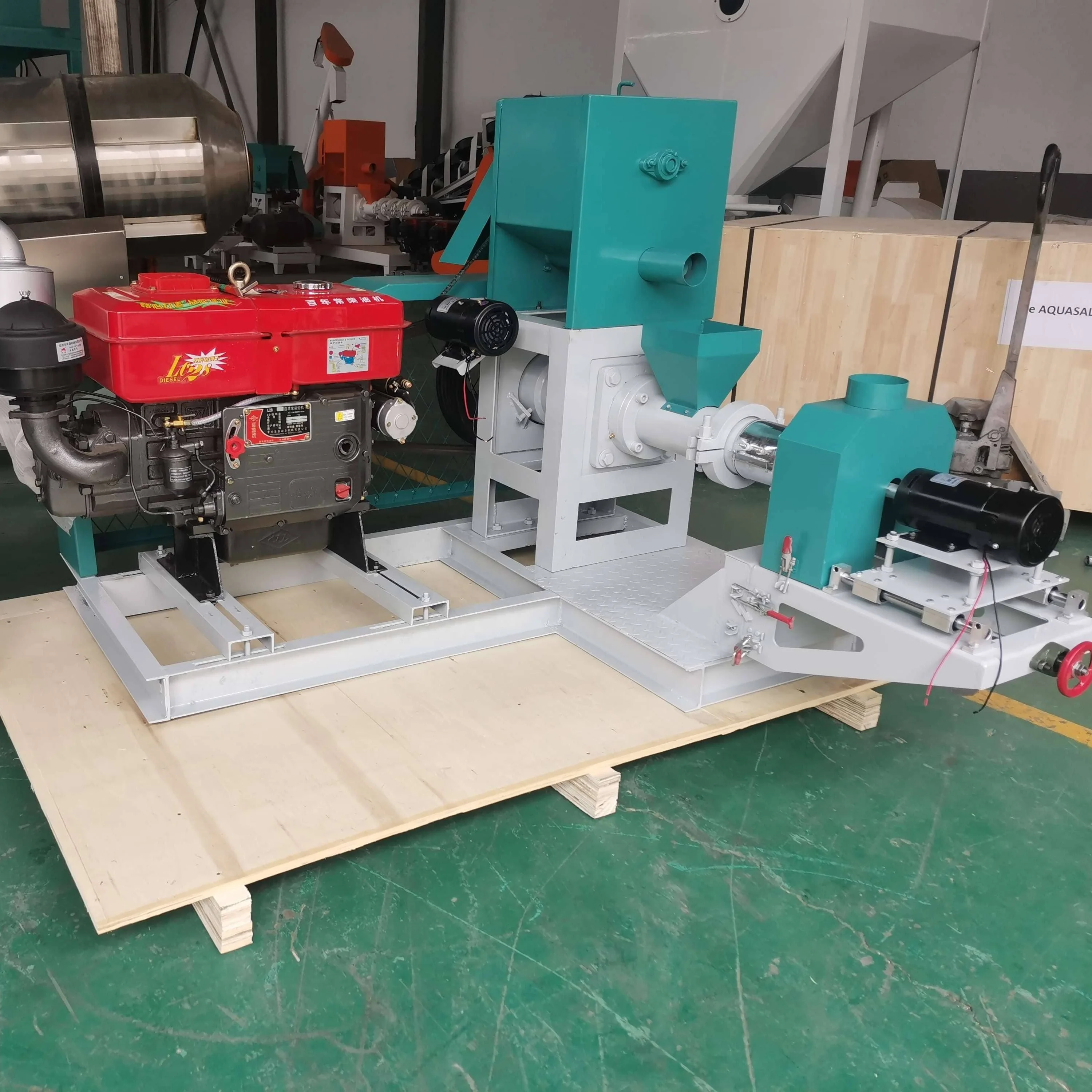 Cat Dog Food Pellet Making Machine Pet Extruder For Machine