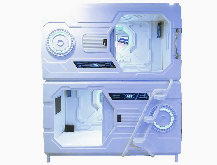 WIMI Capsule Hotel Manufacturer Sleeping Pod Hotel Hostel Bunk Beds Sleep Cabin