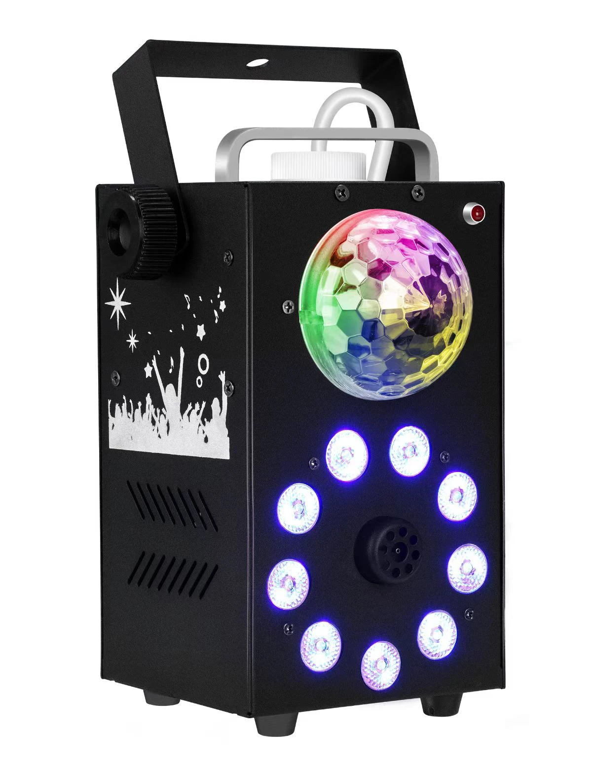 3 in 1 LED 500W RGB DJ Party Fog Machine with Magic Ball Remote Control Wedding Stage Smoke Machine