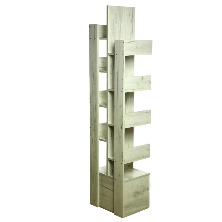 
Modern Wood Furniture decorative wooden library bookshelf 