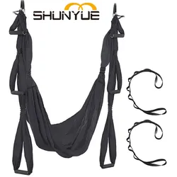 Antigravity inversion aerial yoga hammock swing, extension straps hanging swing aerial yoga hammock