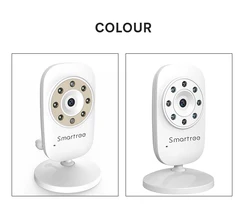 Беспроводная Цифровая видеоняня с ЖК-экраном, инфракрасная камера ночного видения с широким обзором, 2,4 ГГц, для младенцев, детей, Детский монитор безопасности