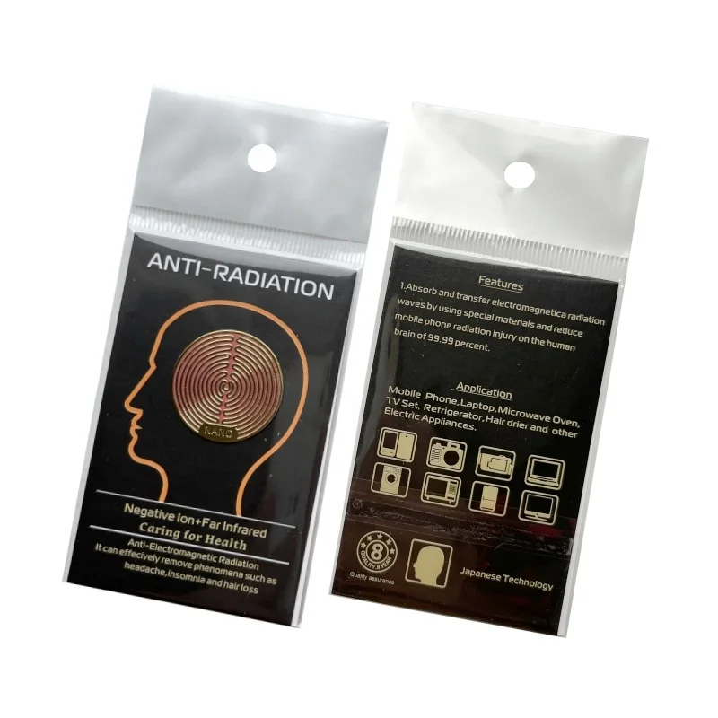The best-selling 5G EMF 24k gold-plated coil and radiation resistant phone sticker for laptops/phones