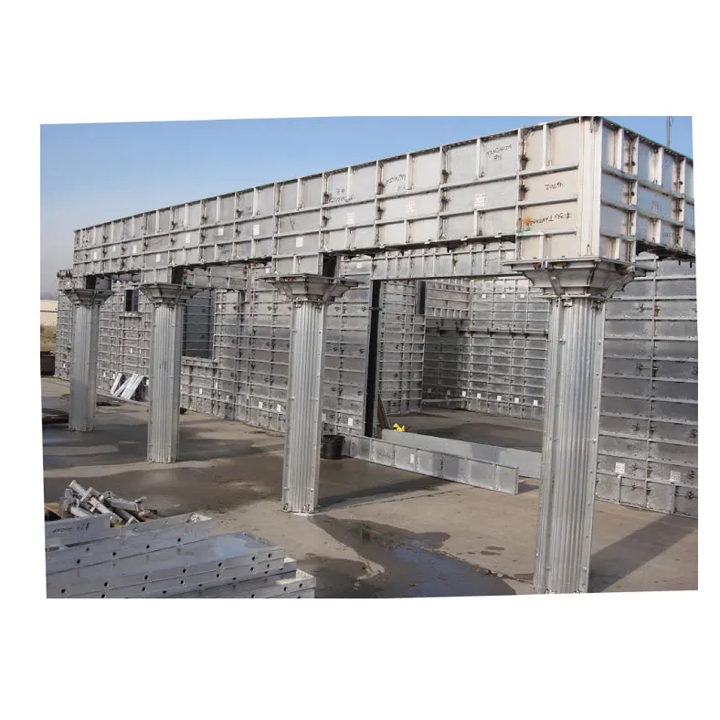 Factory price OEM aluminum concrete-formwork fence foundation linter pipe pit block concrete forms formwork