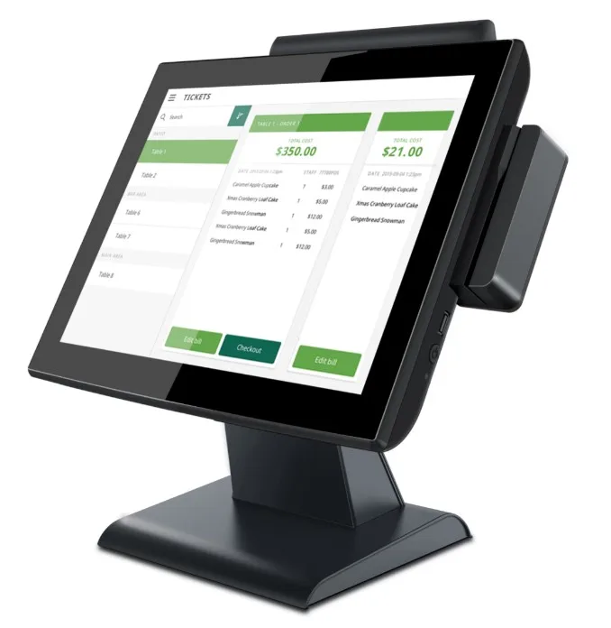Equipo para Punto de Venta POS System roubst touch POS terminal 15 inch Modern Shop cash register Cashier for Grocery store