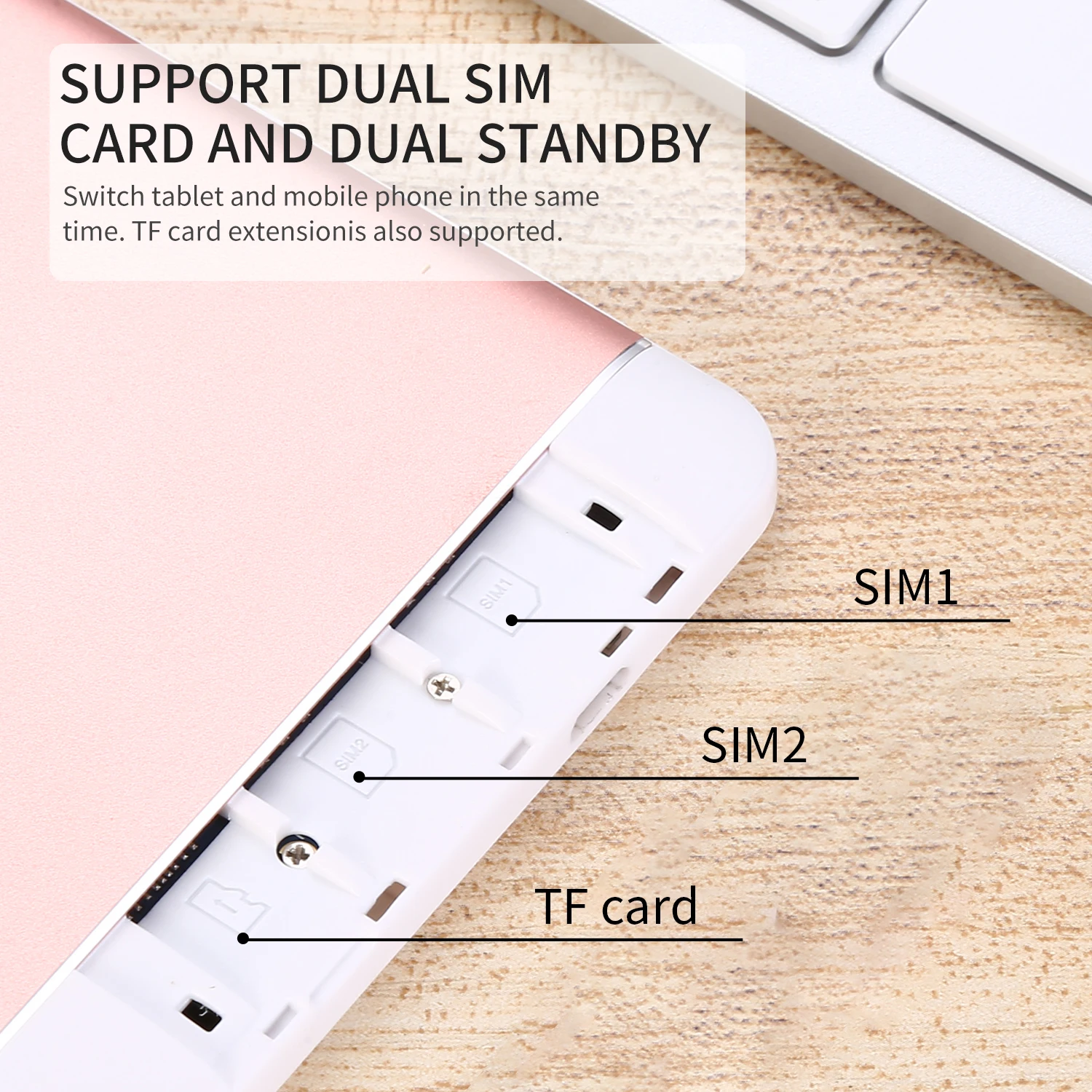 Hot Selling 10 Inch Android Tablet with SIM Card Slot Touch Screen MTK6592 Octa Core 3G Phone Call Tablet with 2GB 32GB