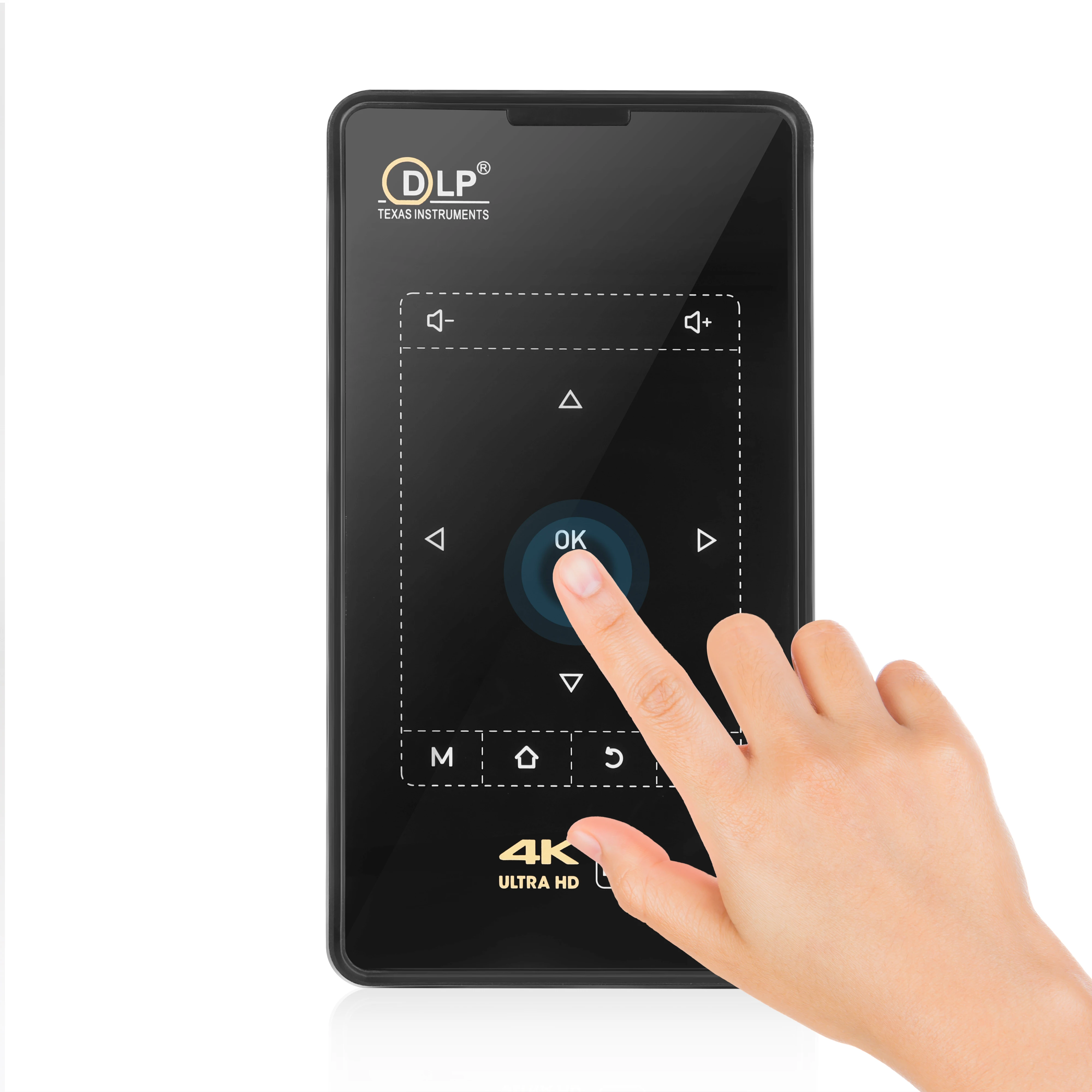 Android mini projector DLP projector with pocket size for home for outside with battery 480P smart projector