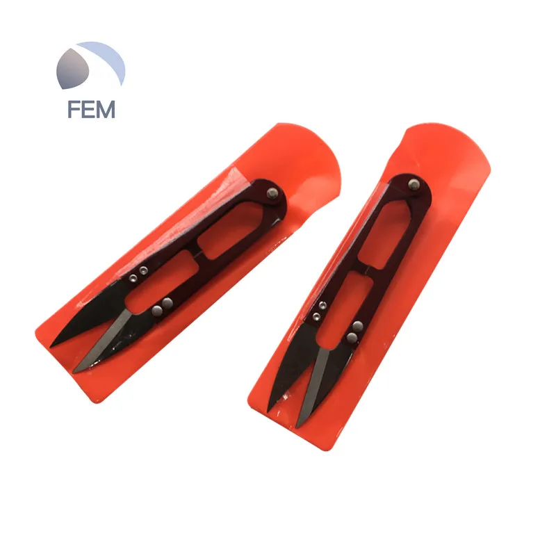 High quality cross stitch scissors U small scissors household thread cut high carbon yarn scissors