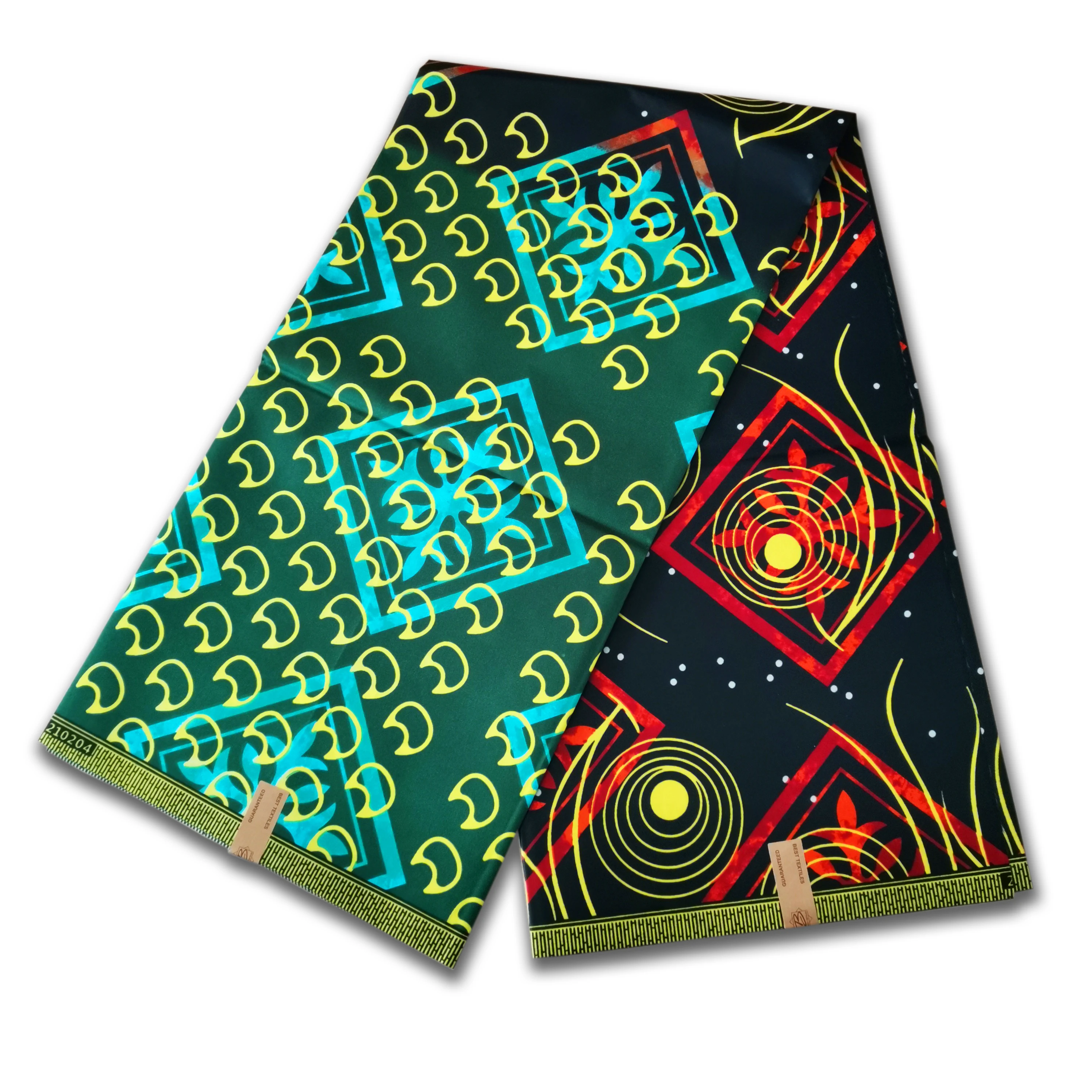 African wax fabric Polyester wax print