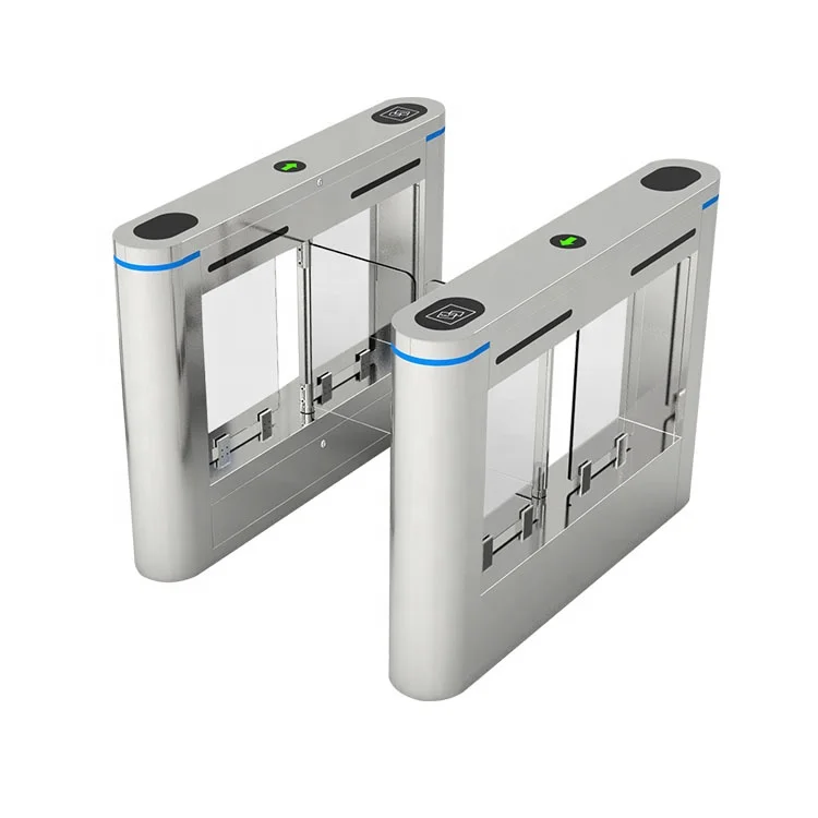 Smart Shop Entrance Turnstile Swing Barrier Gate Swing Barrier Security Swing Gates