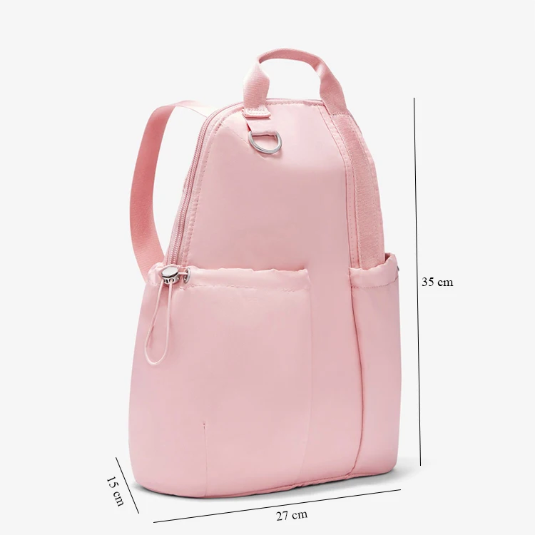 Fashion Pink Backpack Bag And Handbag For Women 2024 Mini Backpacks School Bags