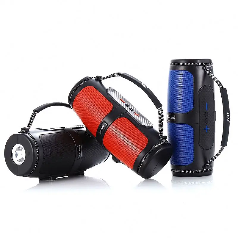 subwoofer portable wireless speaker with solar panel charging FM radio and support TF/USB big sound stereo bass speaker