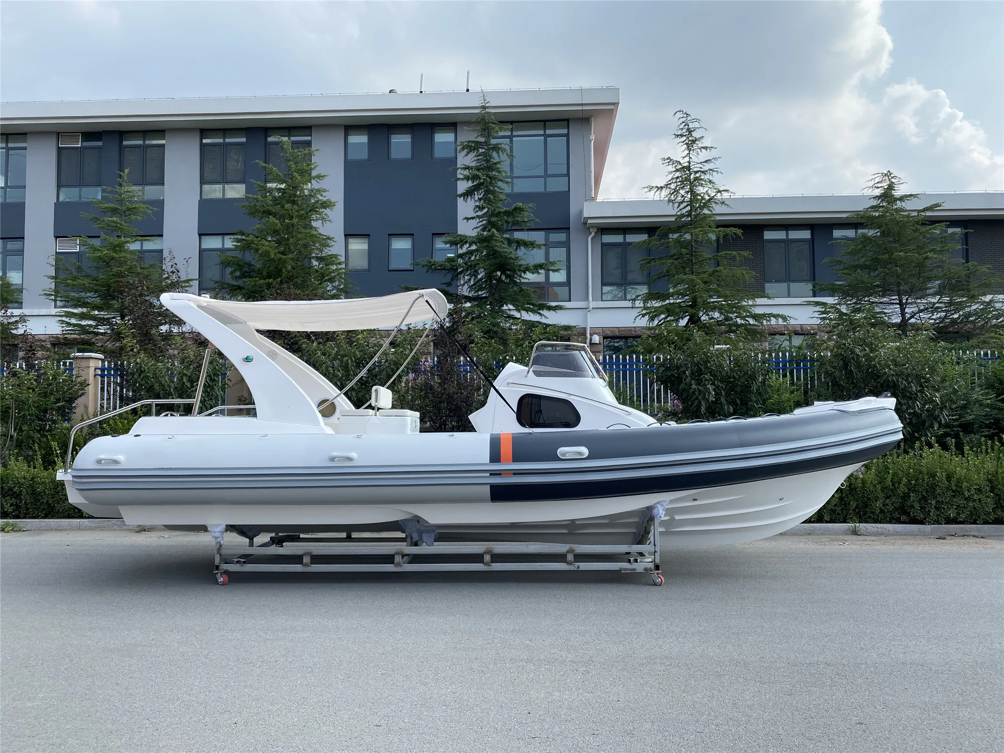 Liya 27ft deep v hull speed boats luxury yacht for tour Qingdao boats