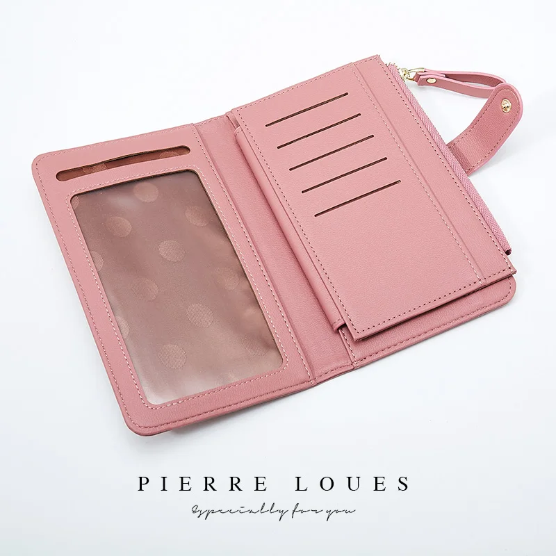 Front Pocket classical thin MInimalist Rfid PU Slim wallet