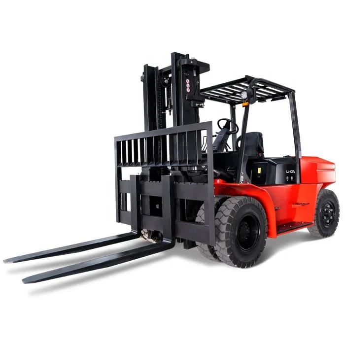 7ton lithium battery forklift small 4 wheel electric forklifts with suspension seat and joystick
