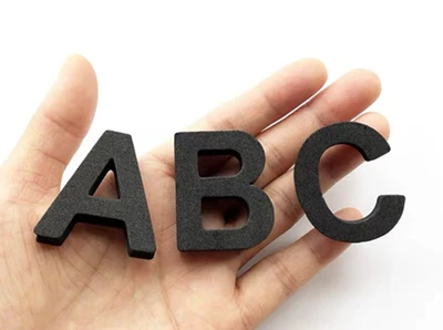 Custom Christmas Letter alphabet EVA Foam fridge magnet