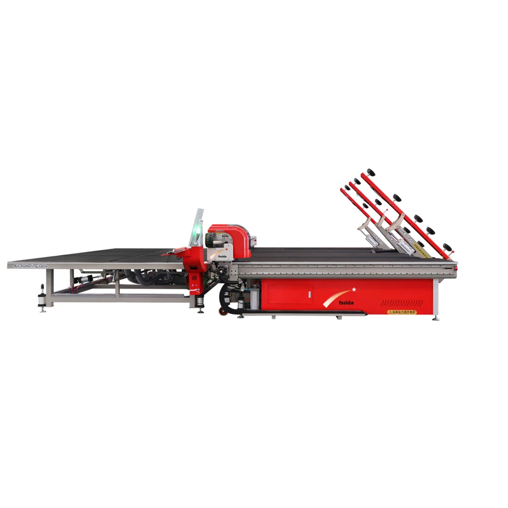 High Power Glass Cutting Equipment Production Line Automatic Glass Cutting Making Machine