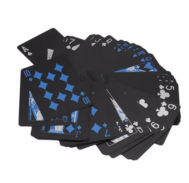 Waterproof PVC Plastic Playing Cards Set Poker Classic Tricks Tool Durable Poker Board Game Poker Card