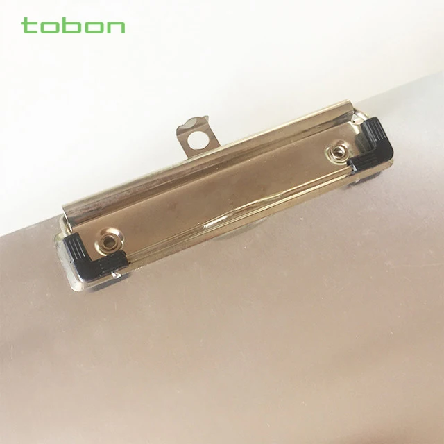 A4 A5 FC metal flat office hospital nurse aluminum clipboard