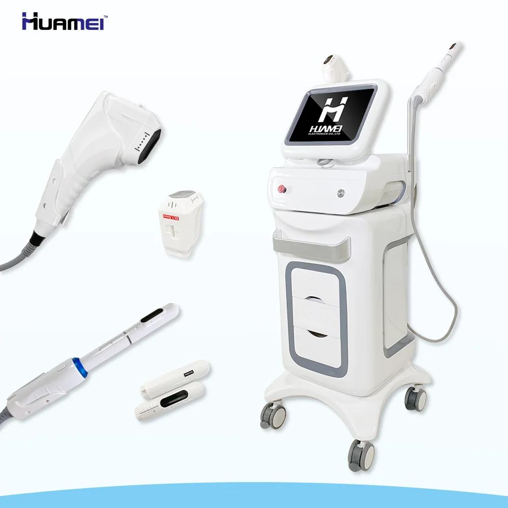 2023 Newest 3D Hifu Korea 12 Lines Machine Face 3D 4D Hifu V-Max Body Shape Device