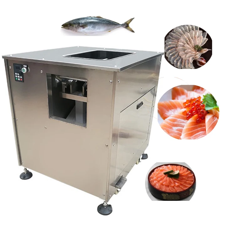 Automatic Fish Slicer Cutting Fillet Machine And Salmon Slicing Cutter Machine