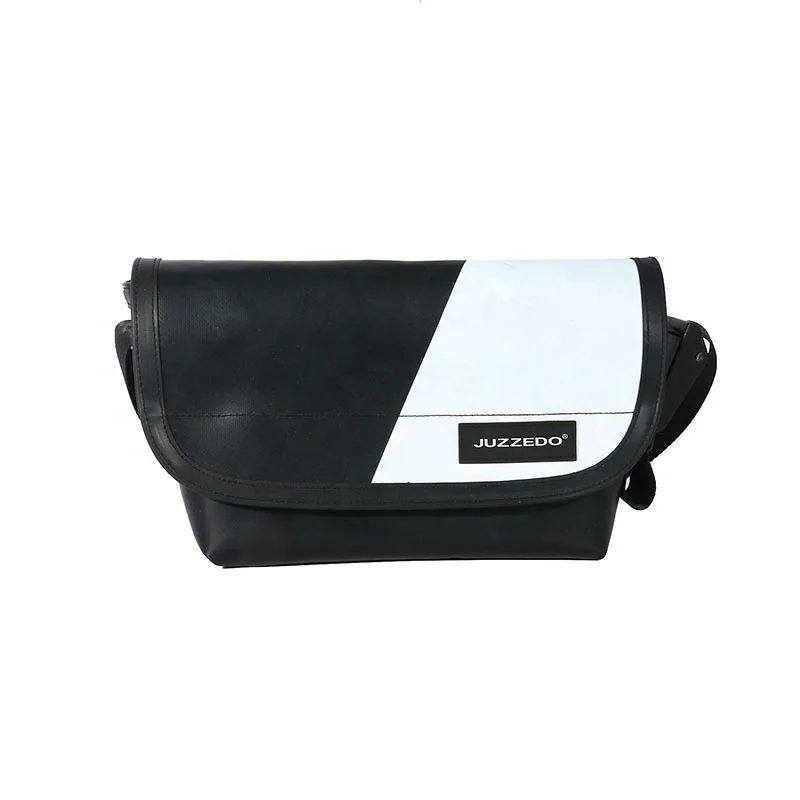 RecycleTarpaulin PVC Waist Bag  Waterproof PVC Tarpaulin Sports waist bag for men